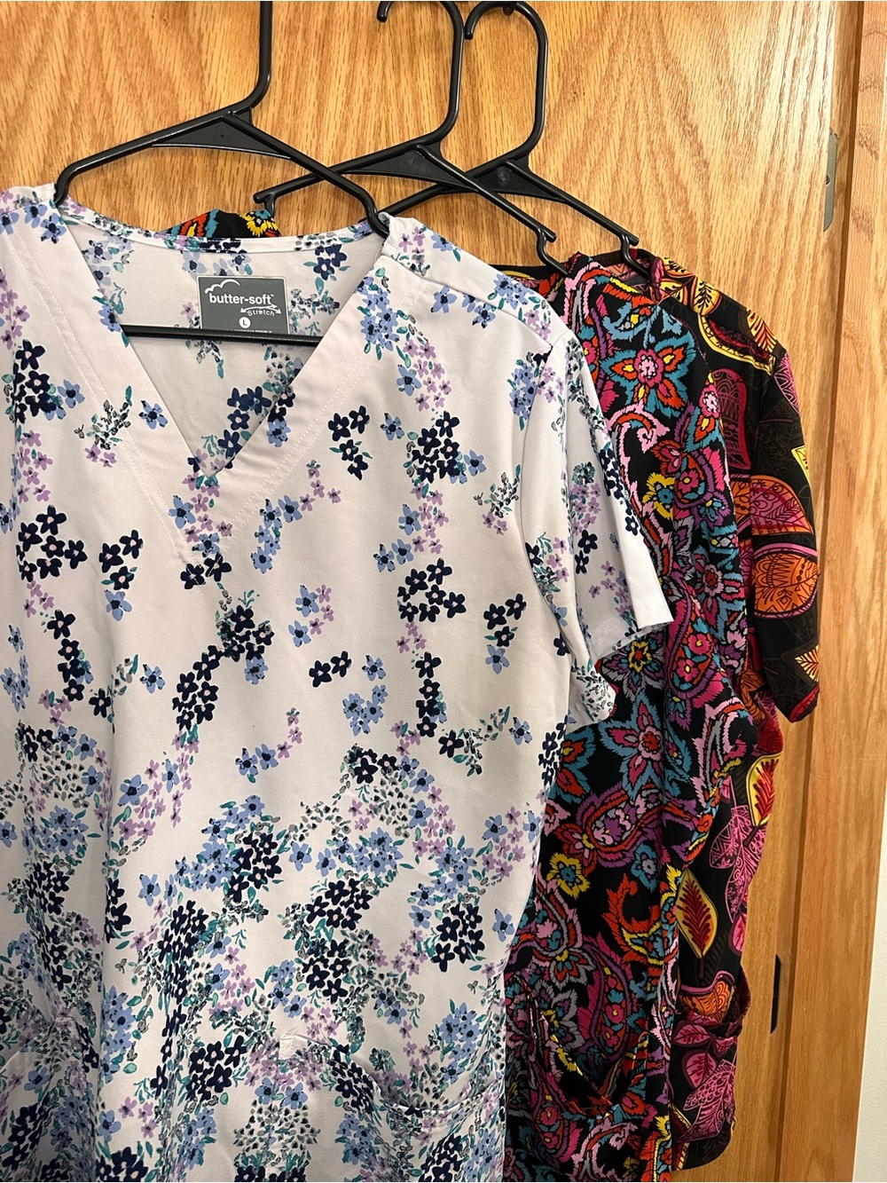 3 butter soft scrub tops